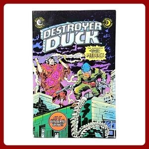 Eclipse Destroyer Duck #2 1983 Variant Comic Book NM